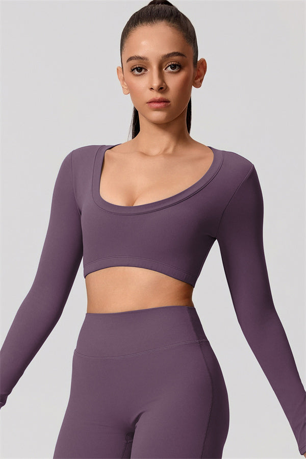 The Nestle Long Sleeve Crop Top