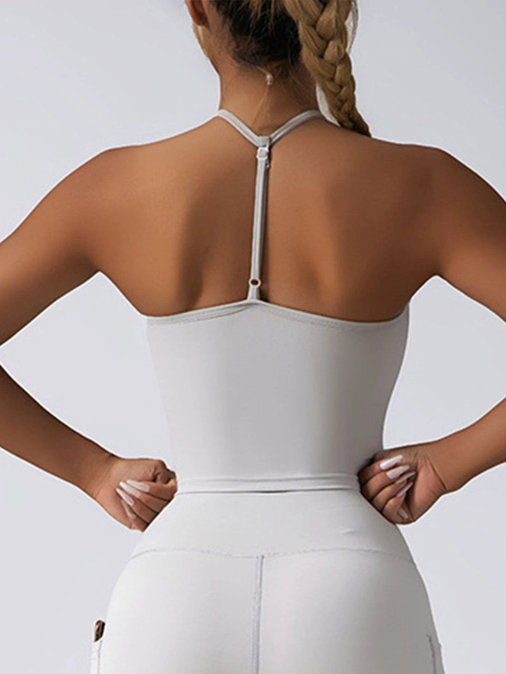 2 Pieces Sports Bra Athletic Running Sports Bra