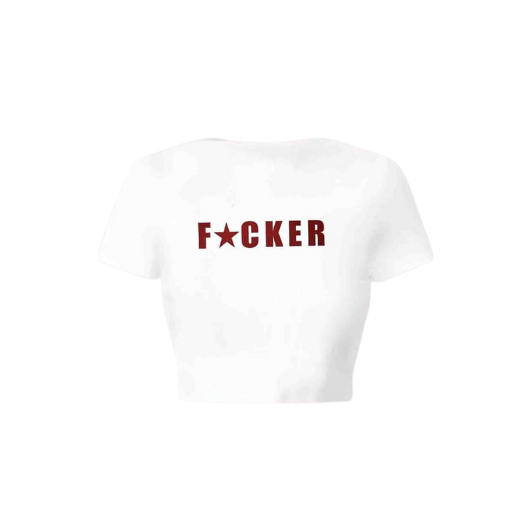 MotherF#*$! Crop Shirt