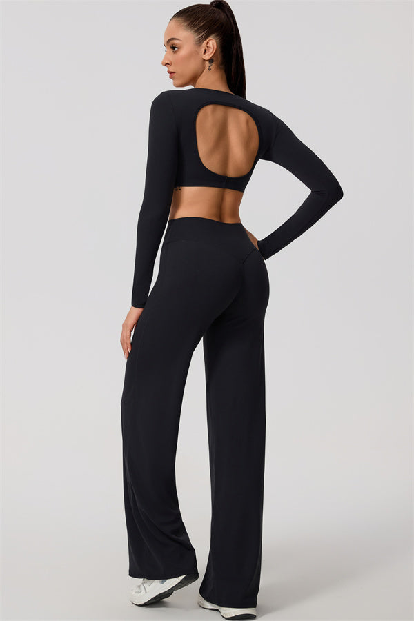 The Nestle Long Sleeve Crop Top
