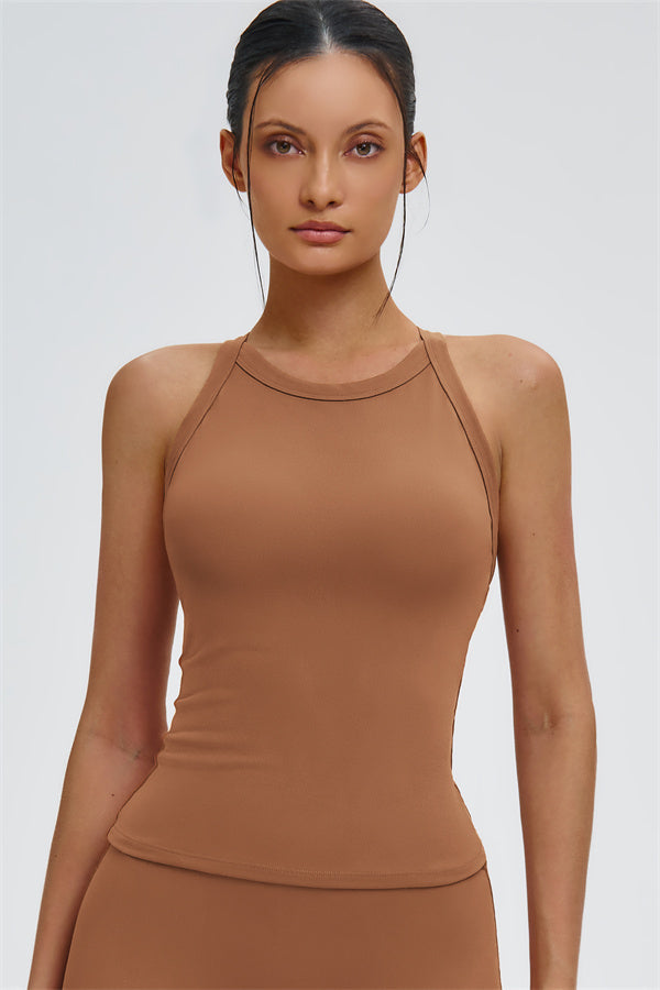 The Slate X-Back Top Flared Leggings 2-Piece Set
