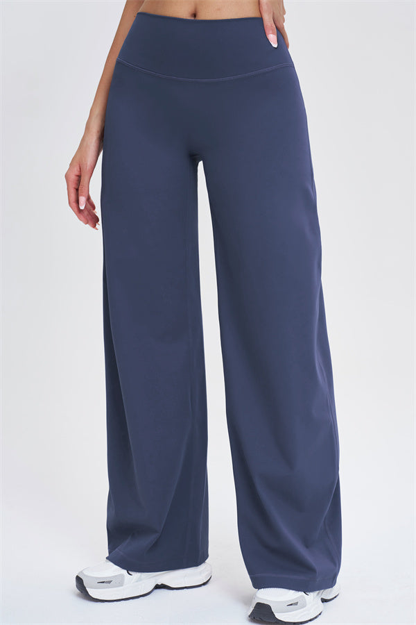 The Stride Crop Top Straight Leg Pants 2-Piece Set