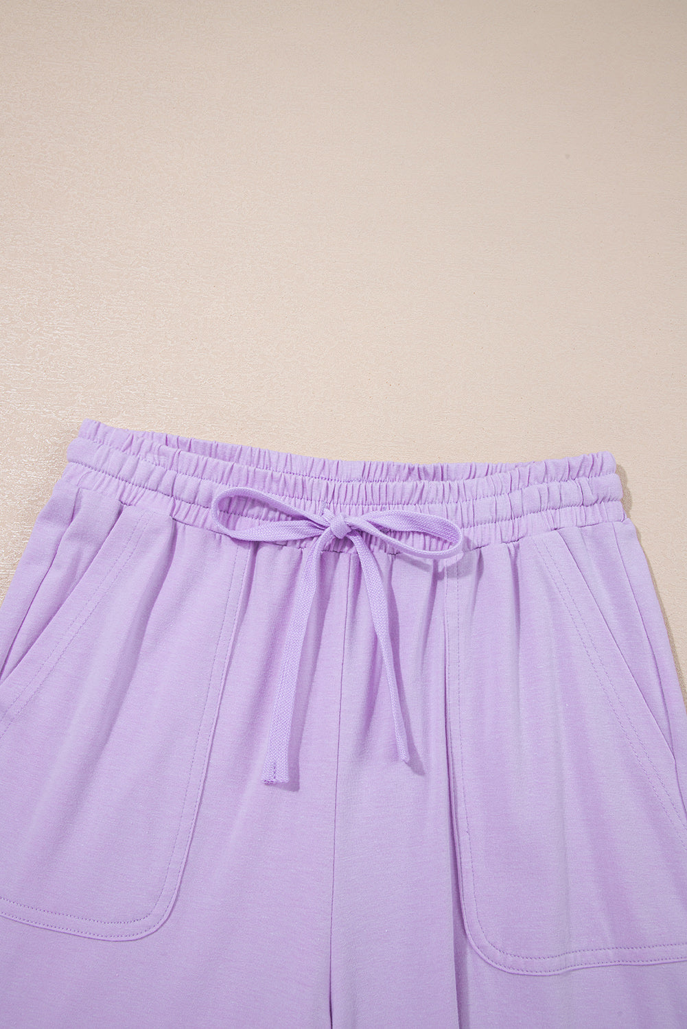 Mineral Wash Round Neck Tank & Loose Pants Set