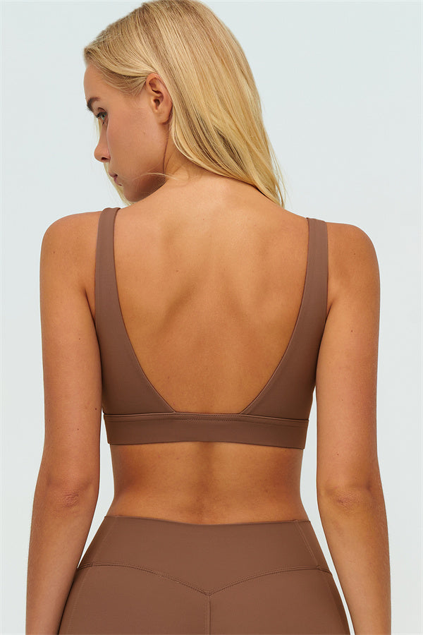 The Lushness V-Back Sports Bra Leggings 2-Piece Set