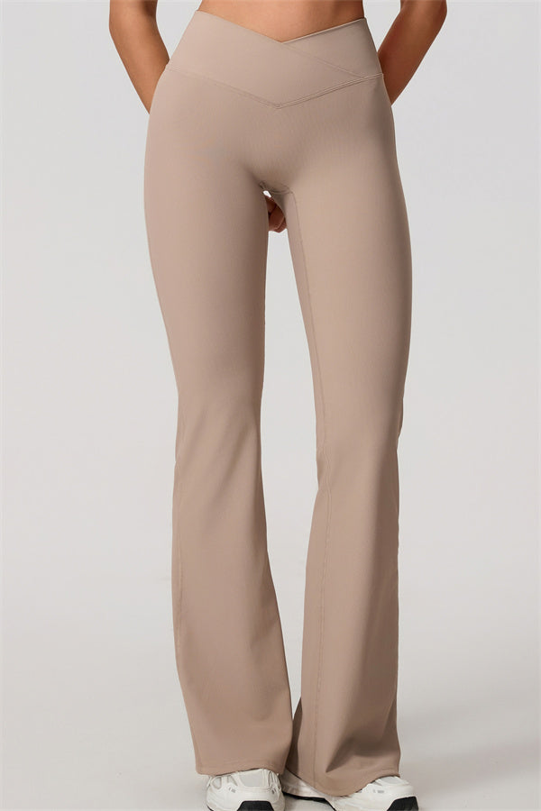 The Daze Zip Jacket Sports Bra Flared Leggings 3-Piece Set
