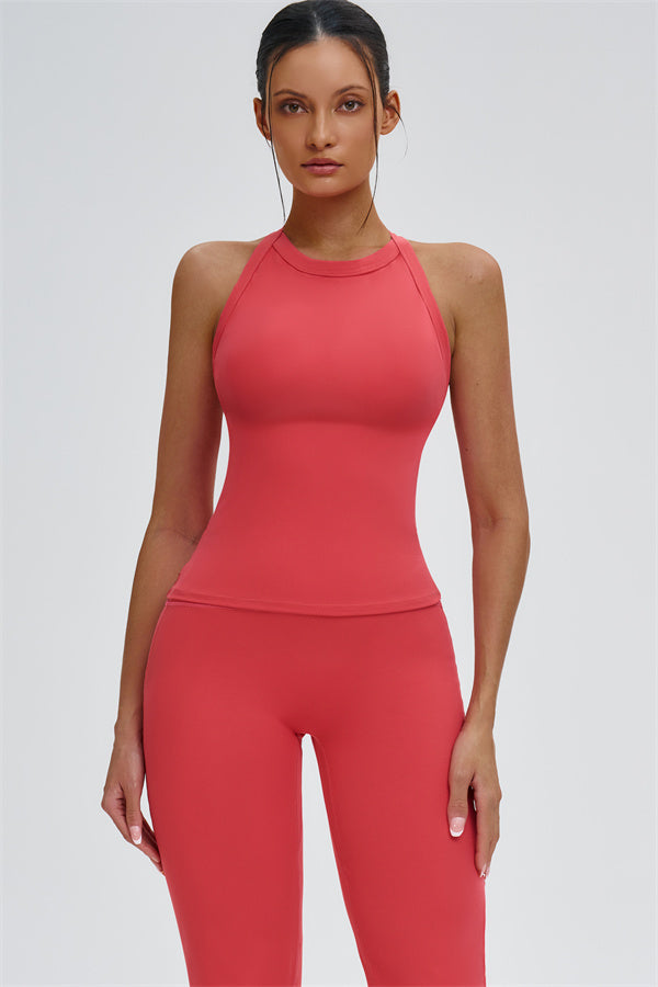 The Slate X-Back Top Flared Leggings 2-Piece Set