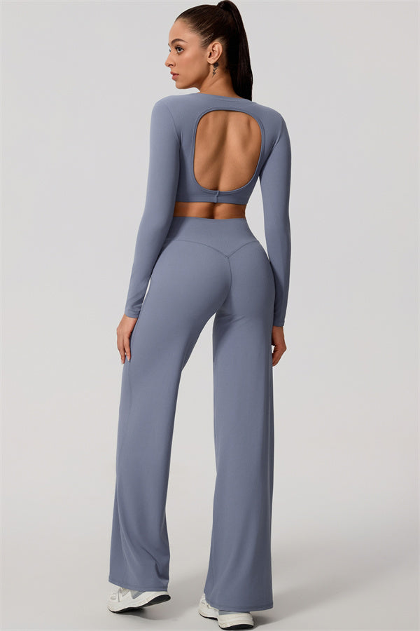 The Nestle Long Sleeve Crop Top