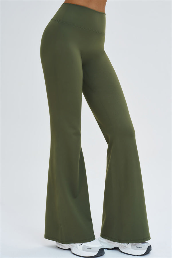 The Slate X-Back Top Flared Leggings 2-Piece Set