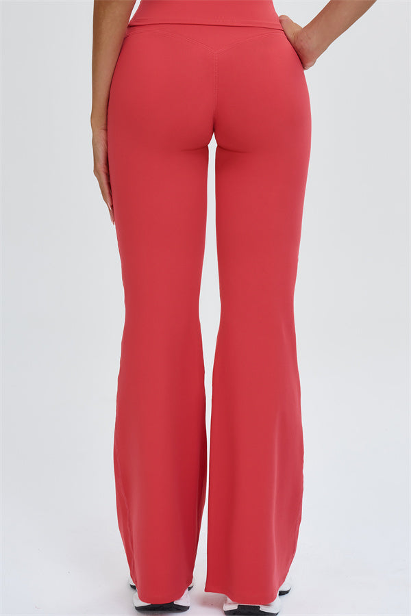 The Slate X-Back Top Flared Leggings 2-Piece Set