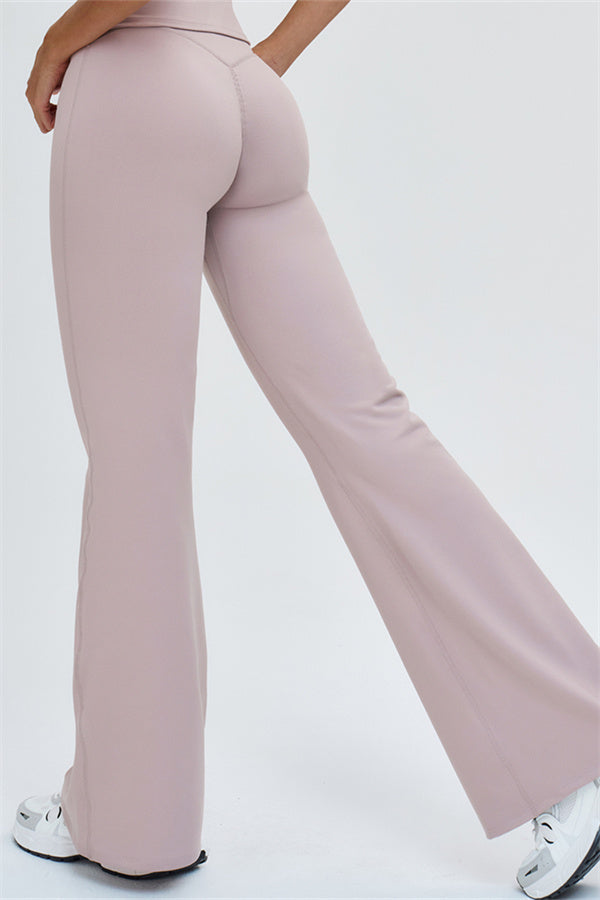 The Slate X-Back Top Flared Leggings 2-Piece Set