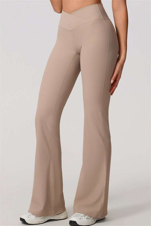 The Daze Zip Jacket Sports Bra Flared Leggings 3-Piece Set