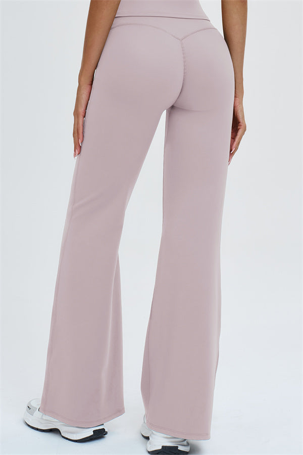 The Slate X-Back Top Flared Leggings 2-Piece Set
