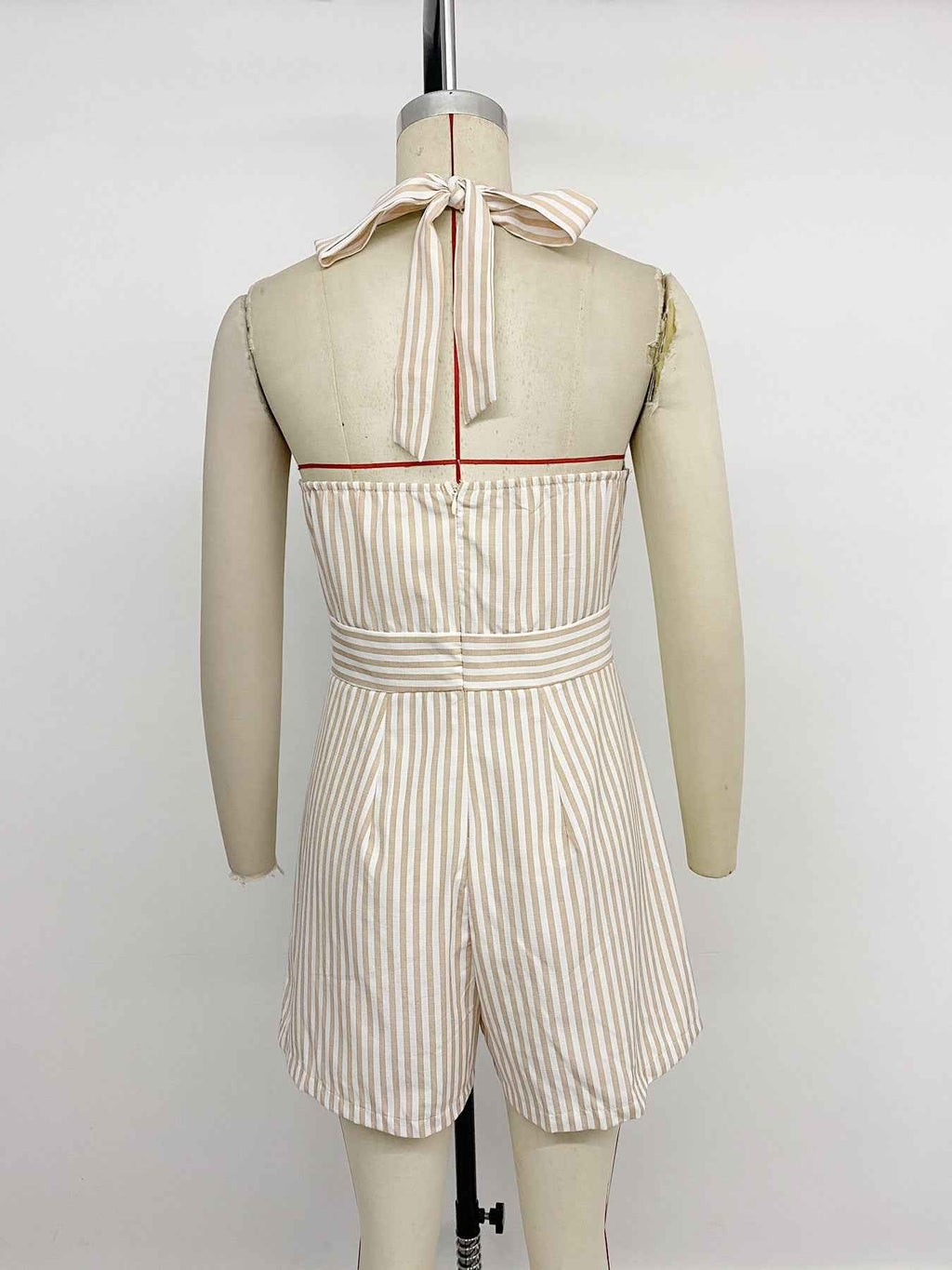 Casual Striped Romper