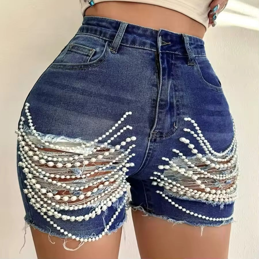 Pearl Waterfall Jorts
