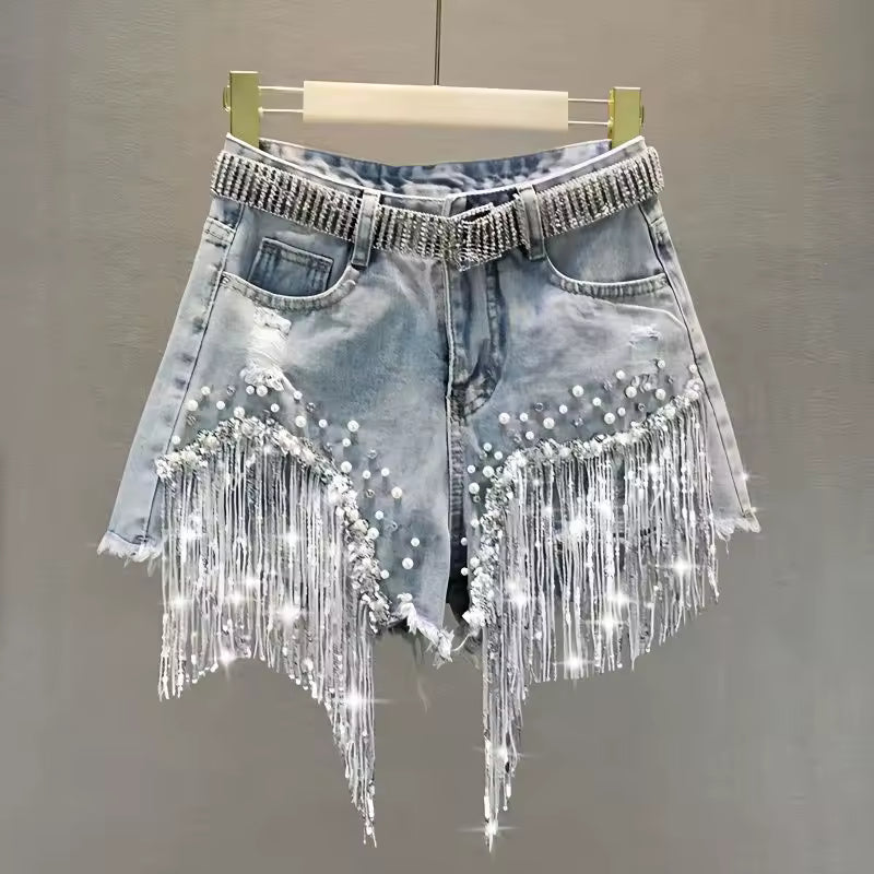 Cosmic Sparkle Jorts