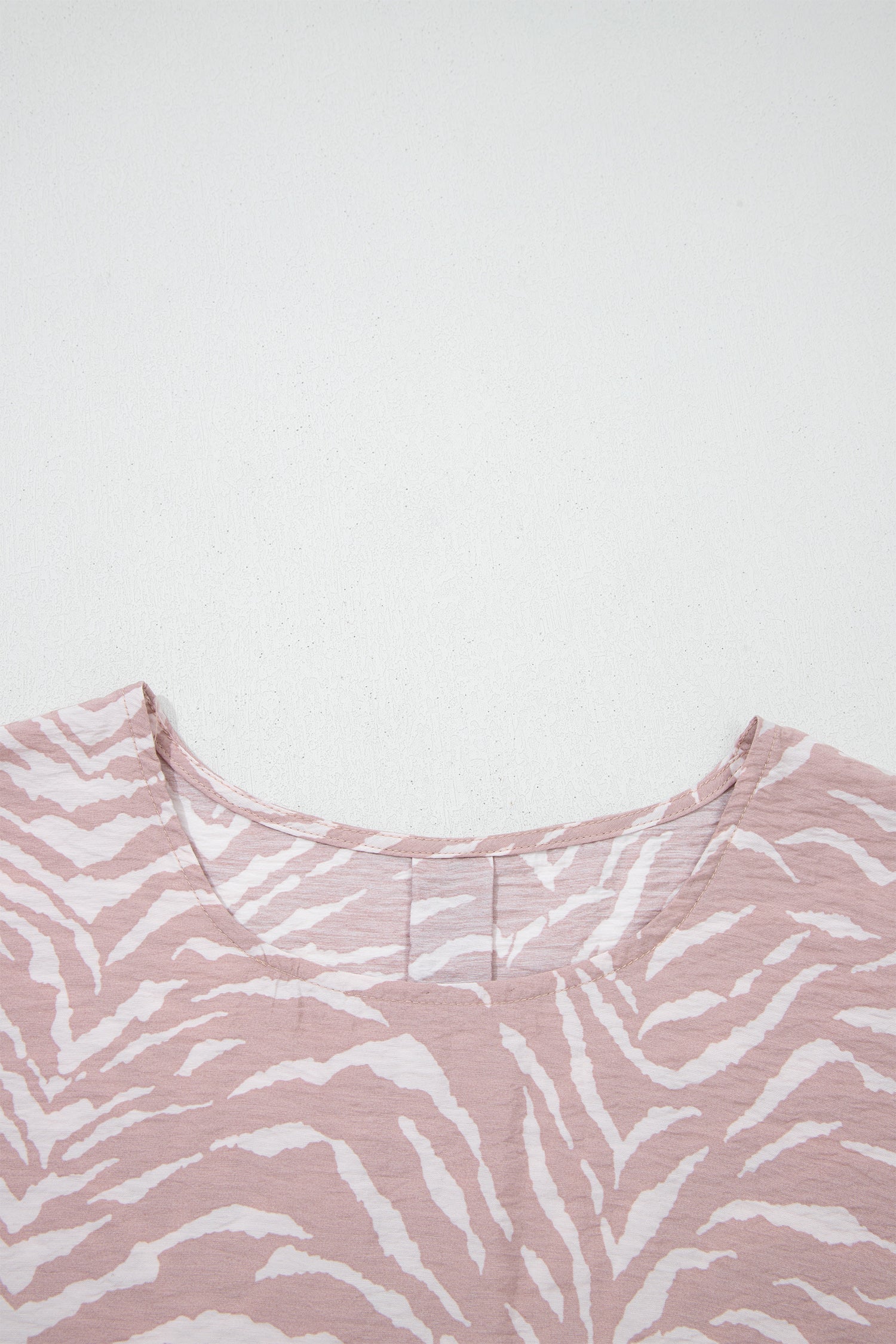 Abstract Zebra Top & Shorts Lounge Set