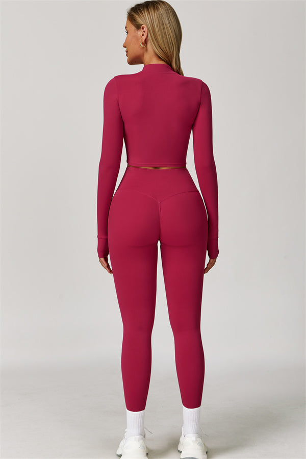 The Eloise Jacket Sports Bra Leggings 3-Piece Set