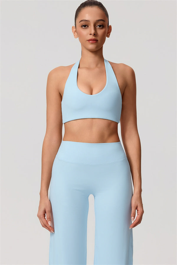 The Nestle Sports Bra Straight Leg Pants 2-Piece Set