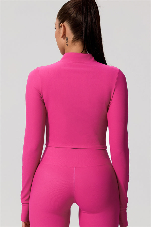 The Daze Zip Jacket Sports Bra Flared Leggings 3-Piece Set