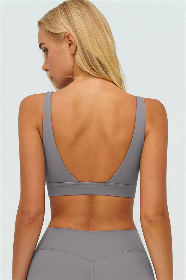 The Lushness V-Back Sports Bra Leggings 2-Piece Set