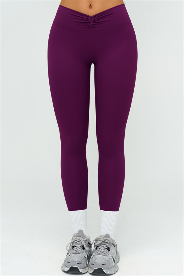 The Lushness V-Back Sports Bra Leggings 2-Piece Set